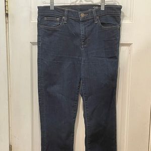 J Crew Vintage Cropped Blue Denim Women’s Jeans Size 28